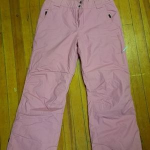 Pink Columbia vertex  women snowboarding pants